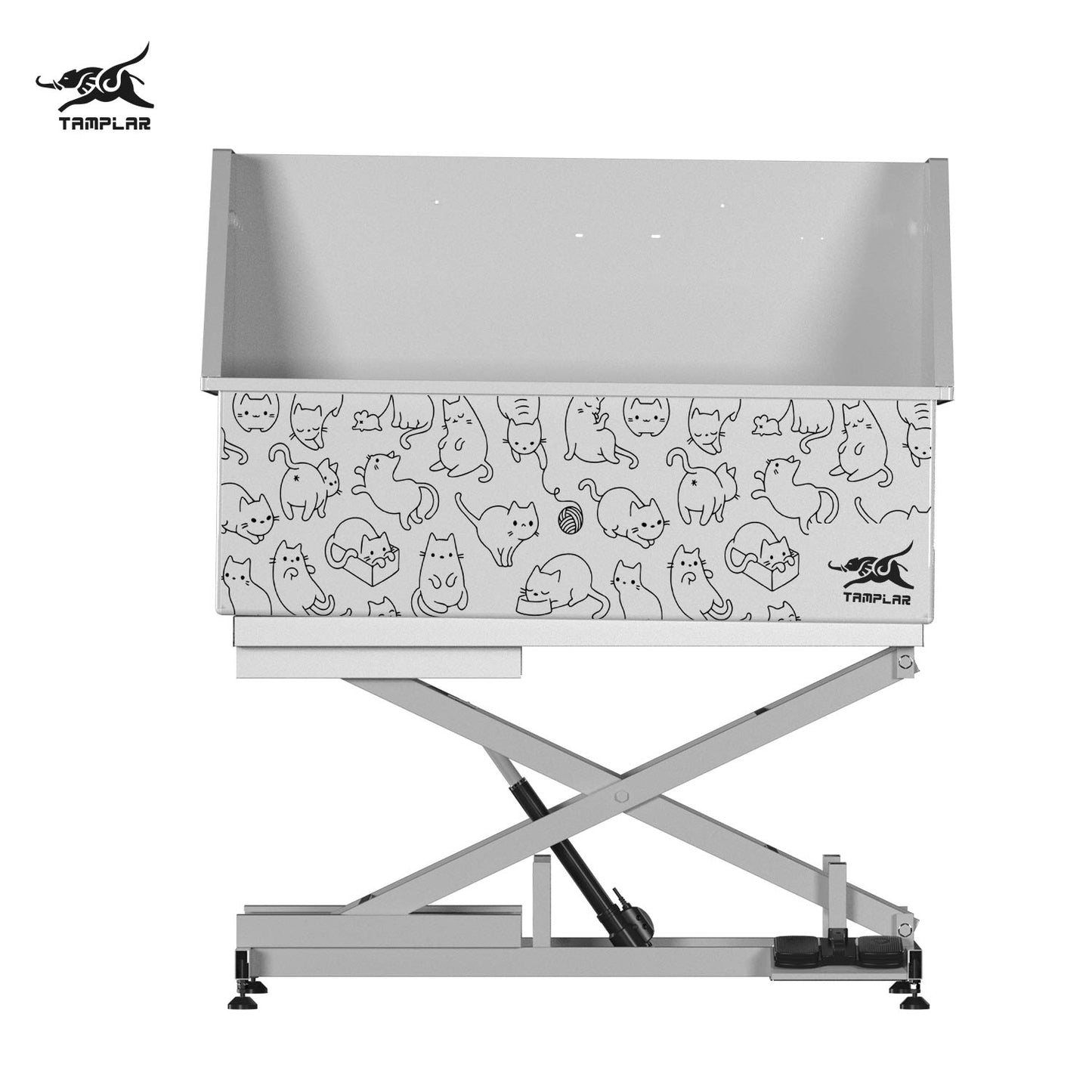 BT-50CE Factory supplier Pet supplies wholesale price dog wash station grooming tub stainless steel with design