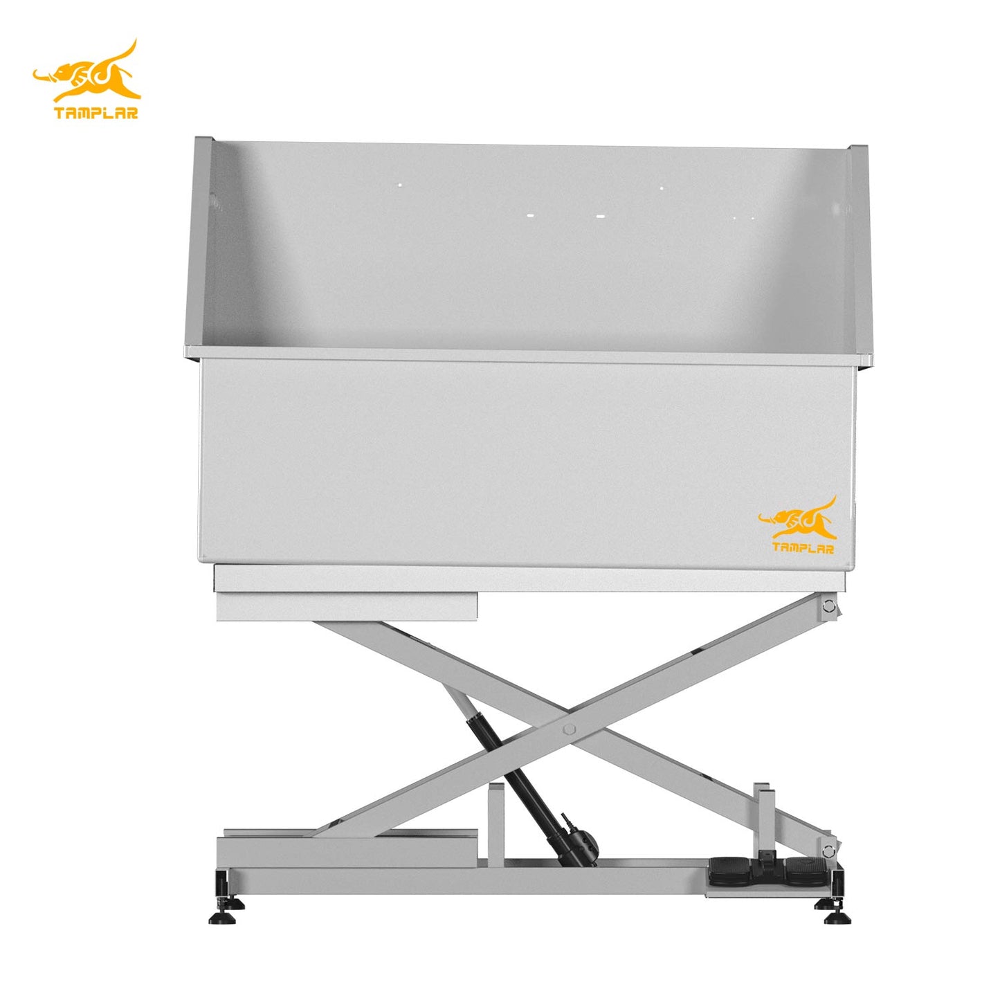 BT-50EC Wholesale Stainless Steel Adjustable Electric Lift Pet Animal Shower Beauty Ceramic Paint Bathtub Dog Sink