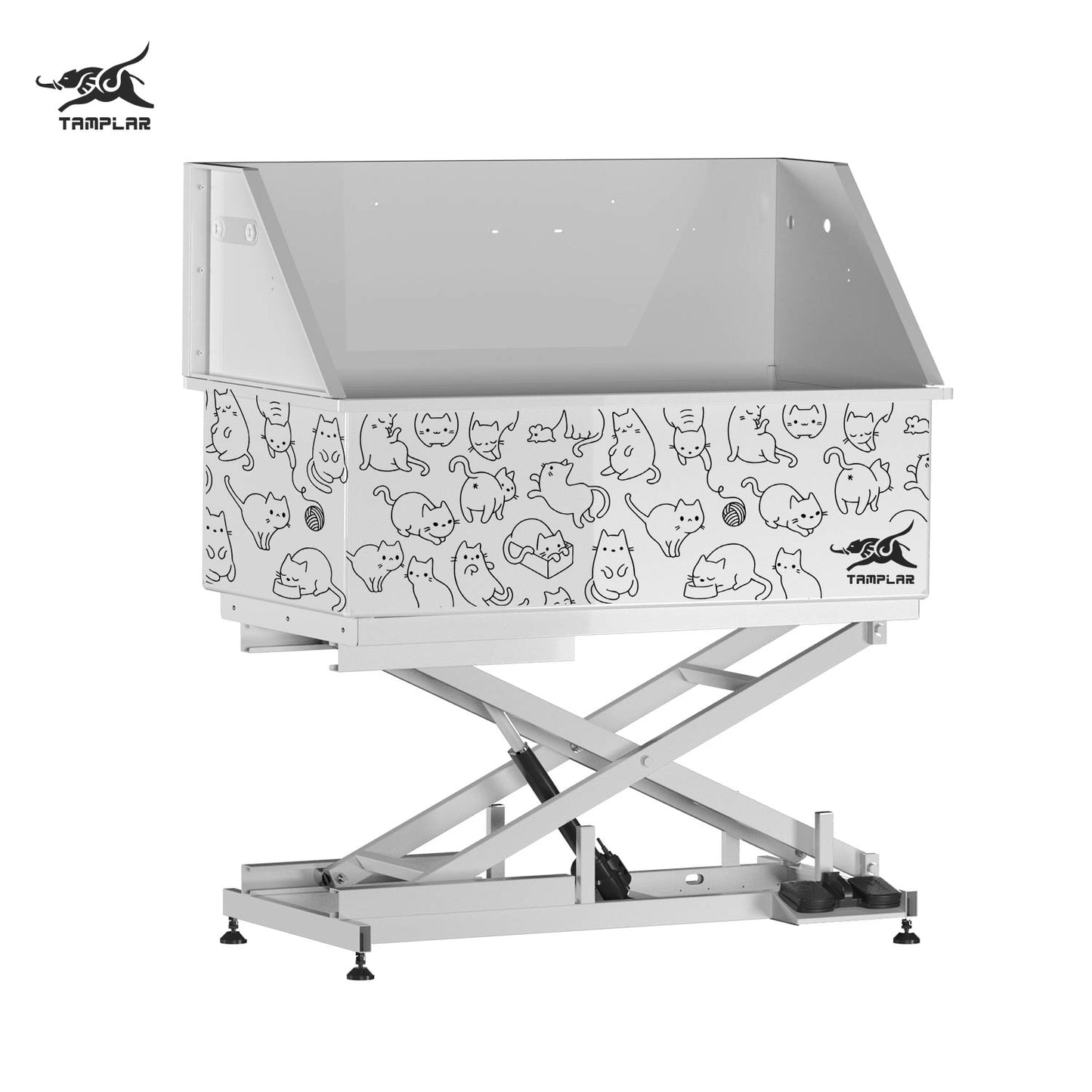 BT-50CE Factory supplier Pet supplies wholesale price dog wash station grooming tub stainless steel with design