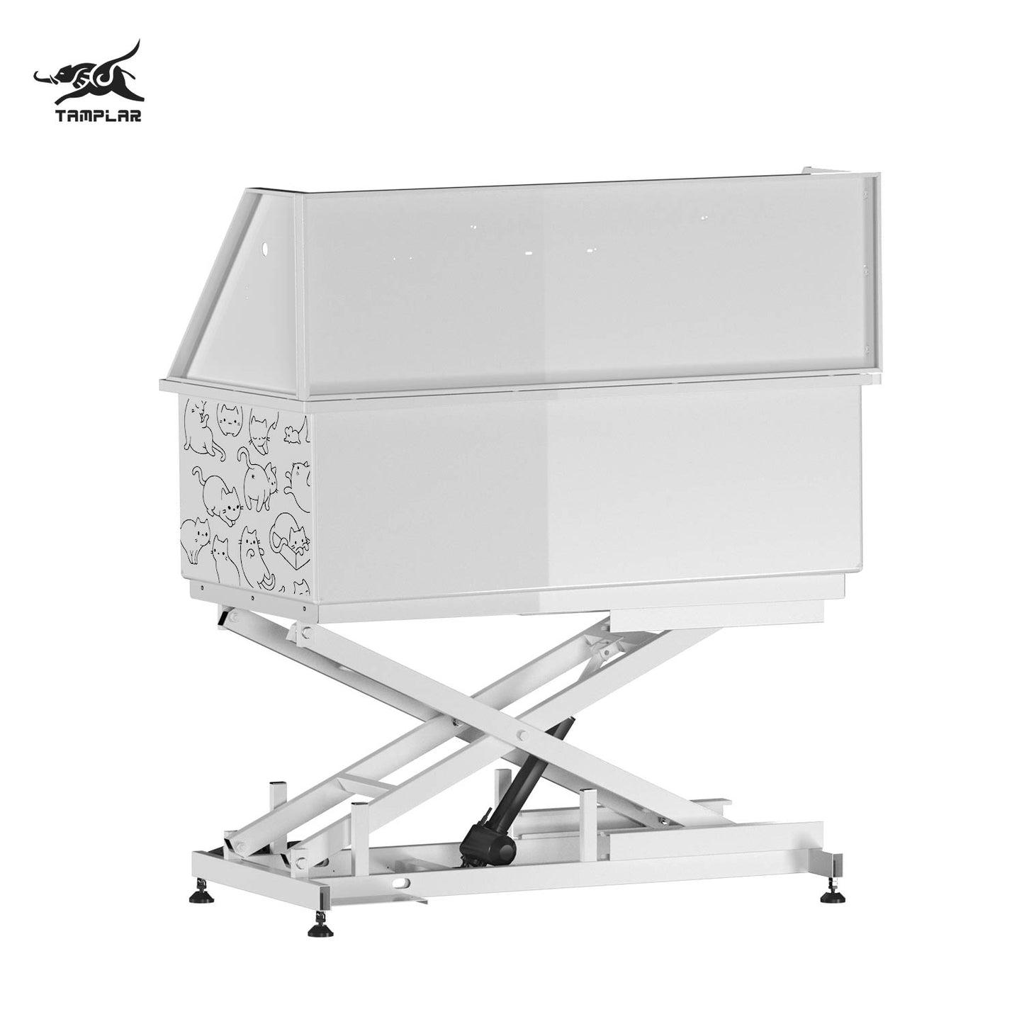 BT-50CE Factory supplier Pet supplies wholesale price dog wash station grooming tub stainless steel with design