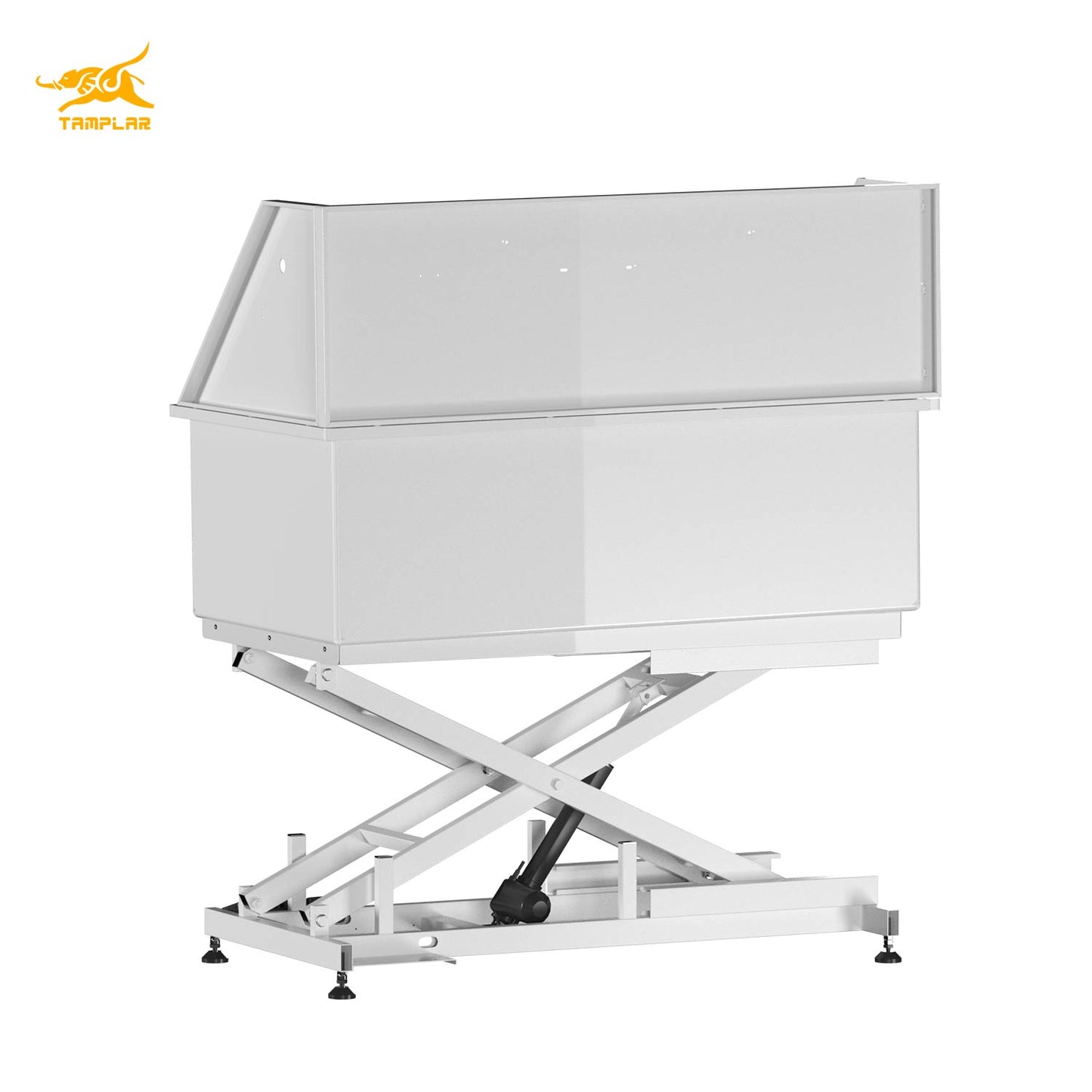 BT-50EC Wholesale Stainless Steel Adjustable Electric Lift Pet Animal Shower Beauty Ceramic Paint Bathtub Dog Sink