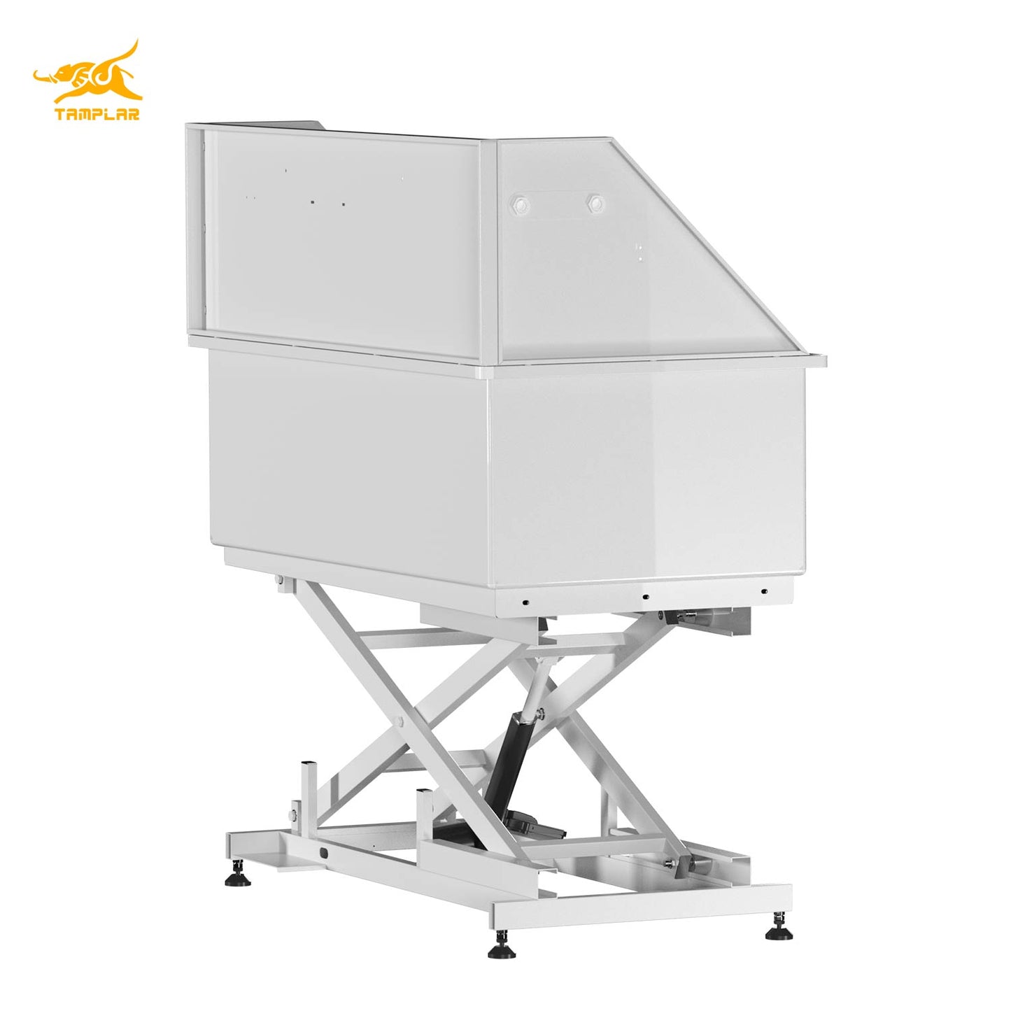 BT-50EC Wholesale Stainless Steel Adjustable Electric Lift Pet Animal Shower Beauty Ceramic Paint Bathtub Dog Sink
