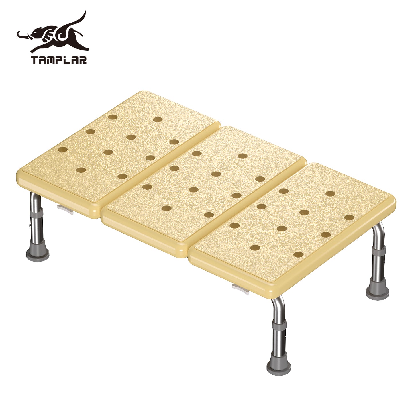 PBLP-5 Wholesale Adjustable Height Pet Grooming Drain Board Lifting Plate Rustproof Aluminum Legs for Dog Wash Salon Vet Clinic
