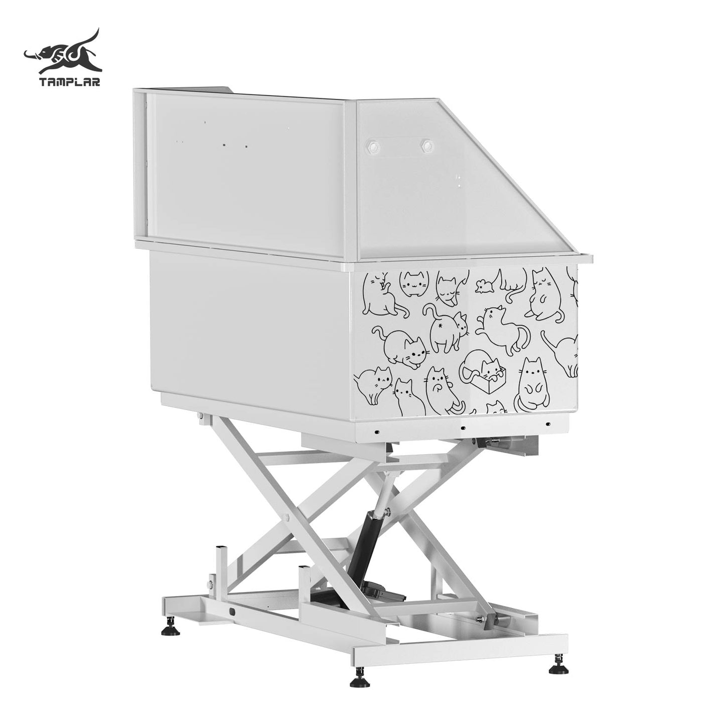 BT-50CE Factory supplier Pet supplies wholesale price dog wash station grooming tub stainless steel with design