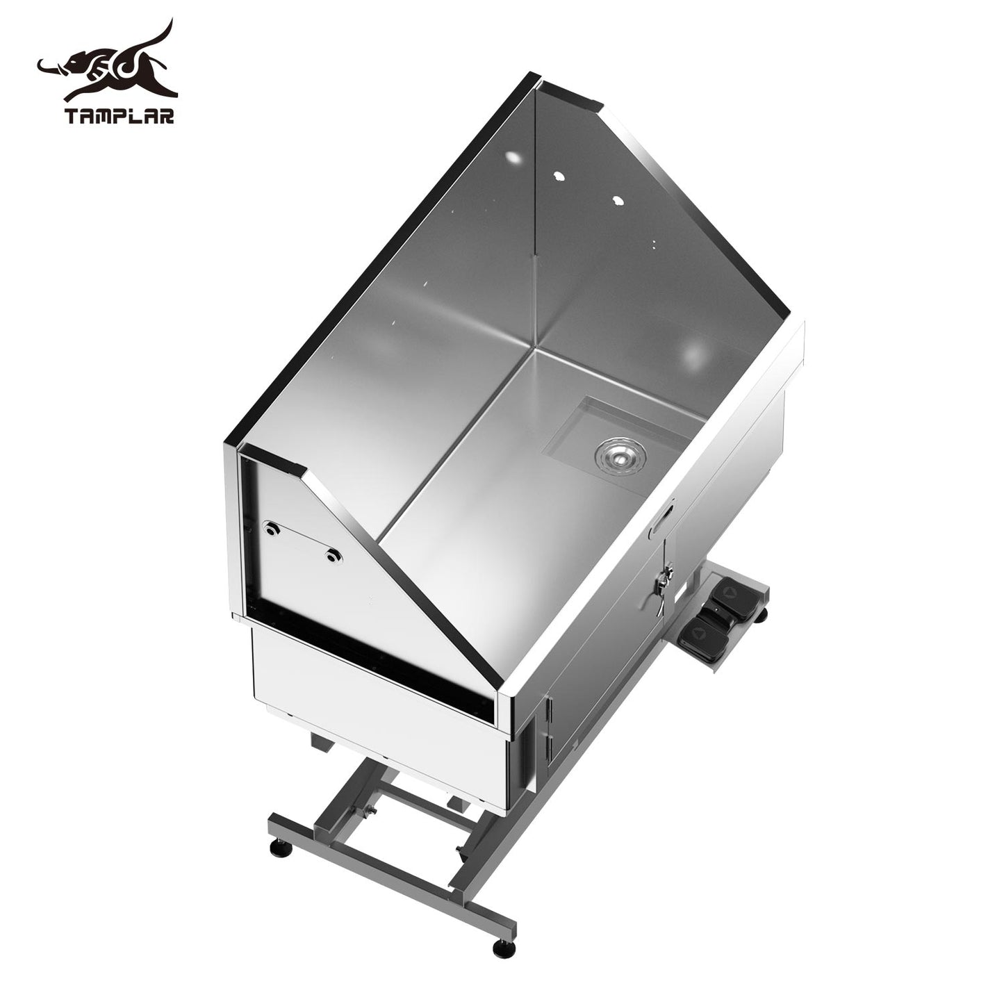 BT-50R Multifunction 50 Inch Electric Lift Large Stainless Steel Pet Dog Wash Bathing Grooming Tub with shower machine