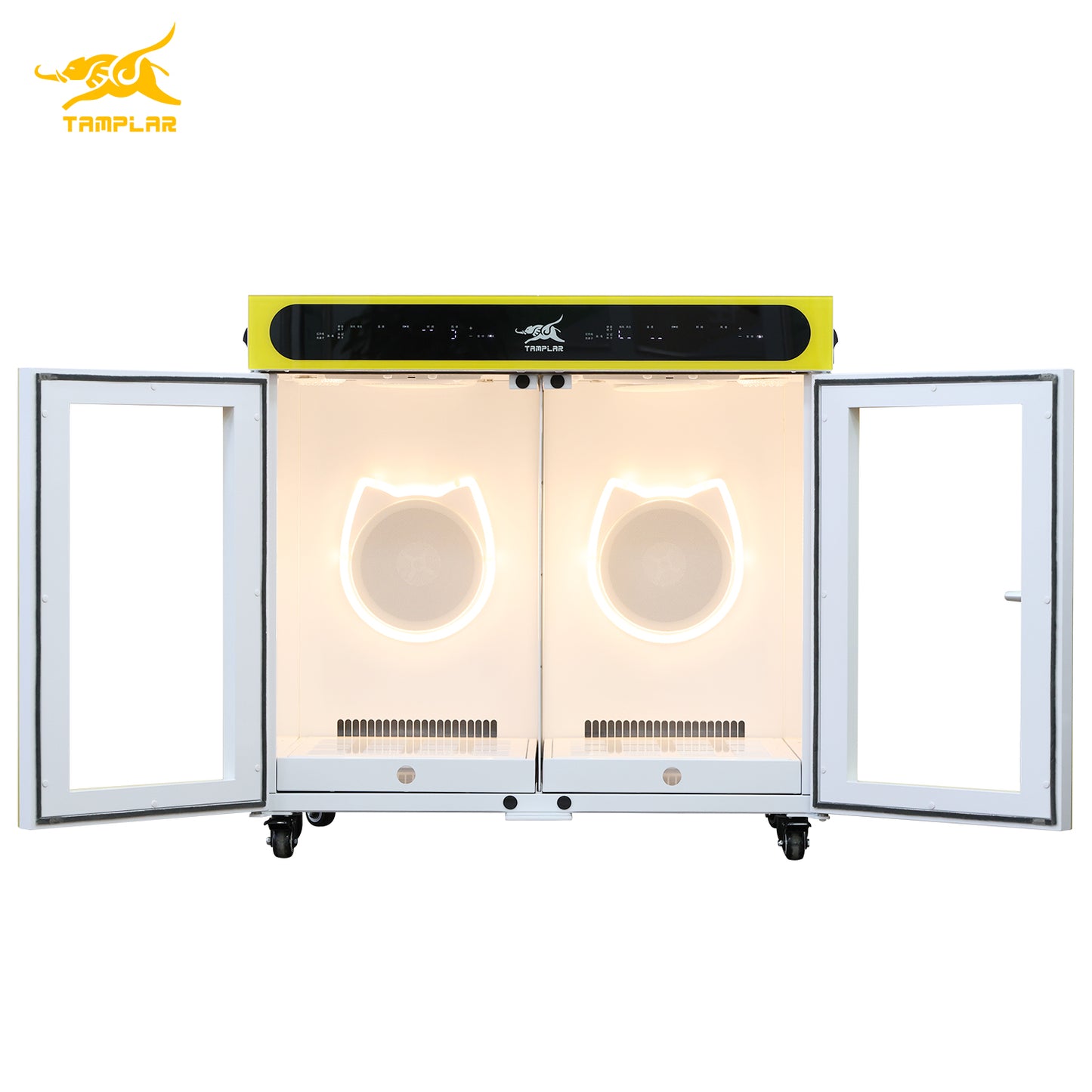 LPDB-02 Big Strong wind and low noise pet dryer box commercial customized pet dryer Double Door for large pet