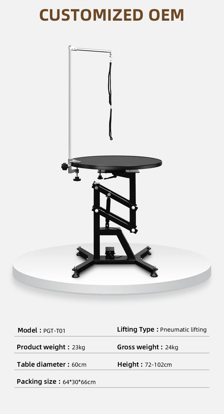 PGT-T01 TAMPLAR customized dog owner's favorite Shearing grooming table Electric lifting perfect products wholesale grooming tool