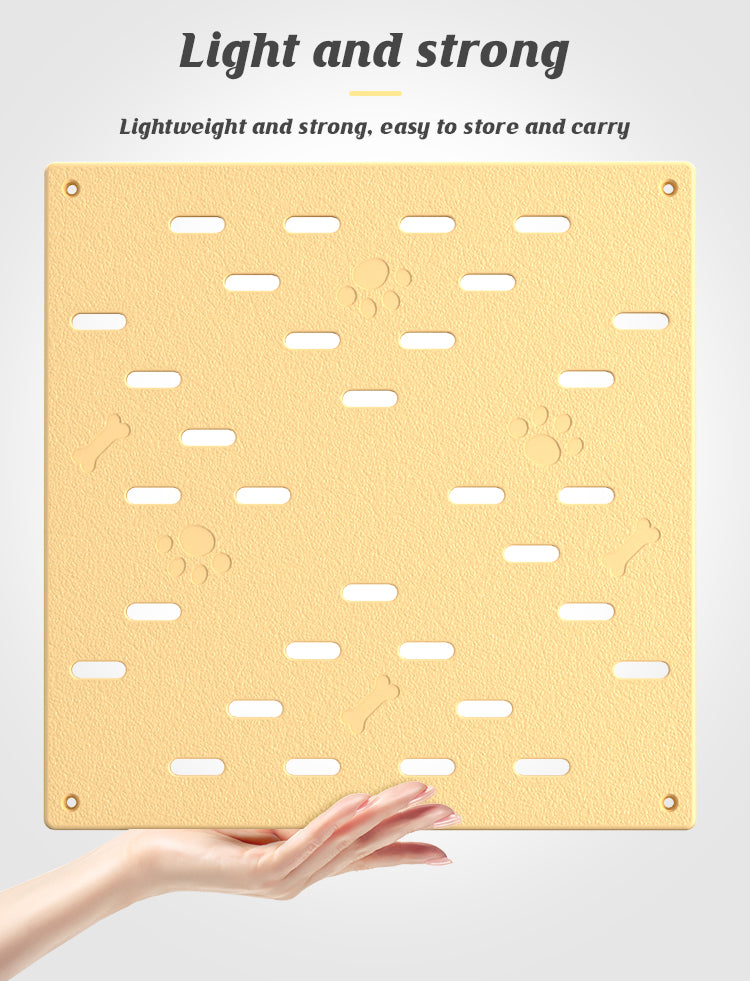PBLP-2 Wholesale Pet Bath Plate Splash-Proof HDPE material Board Multi Use Factory Direct OEM Pet Grooming salon Hair filter plate