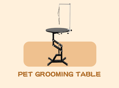 Pet grooming table