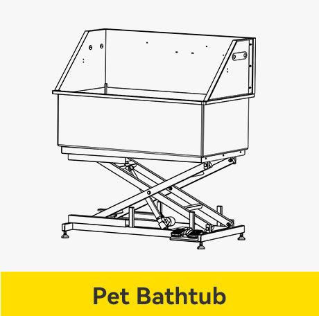 Pet Grooming Tub