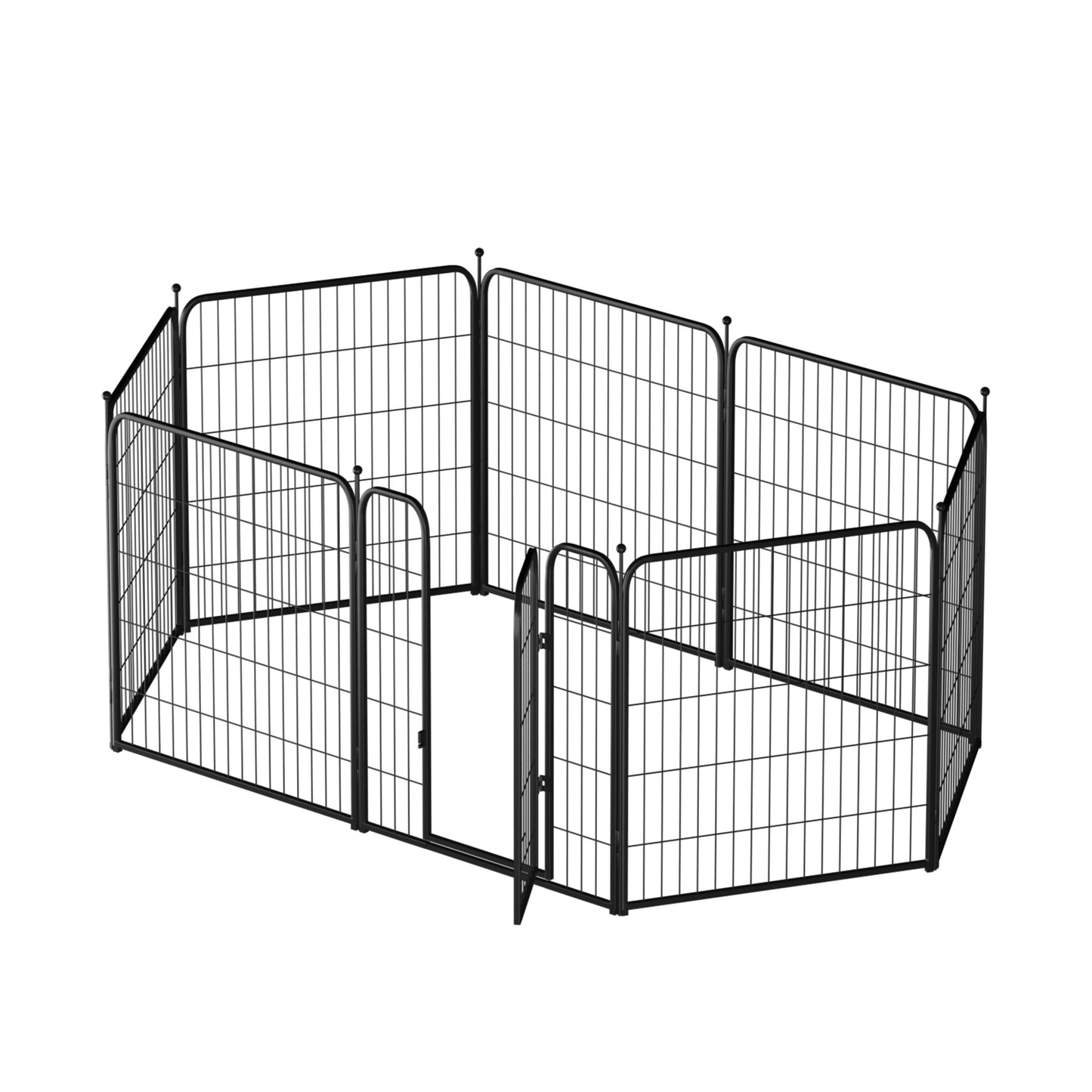 PPI-02C Wholesale Home Multifunctional Dog Small And Medium-Sized Dogs Pet metal fence foldable kennel