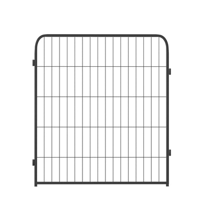 PPI-02C Puppy playpen pet dog fence panels metal dog pen 4/6/8 panels dog playpen fence foldable detachable metal barrier for pet