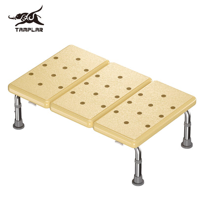 PBLP-5  Wholesale Adjustable Height Pet Grooming Drain Board Lifting Plate Rustproof Aluminum Legs for Dog Wash Salon Vet Clinic