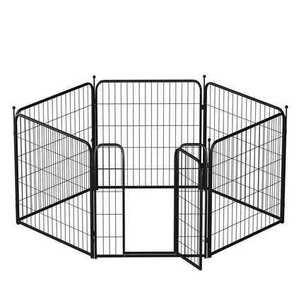 PPI-02C Pet Gate Wide Dog fence freely mount Dog kennel for House exercise pen pet playpen easy to install dog fence indoor