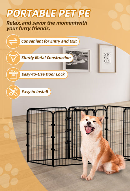 PPF-T01 TAMPLAR Heavy duty dog run pet playpen indoor dog puppy pen