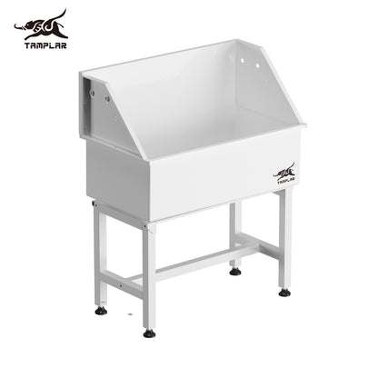 BT-38C 38 Inch Premium Pet Grooming Bathtub Ceramic Coated Professional Dog Cat Bath Tub for Pet Clinics OEM/ODM from Manufacturer