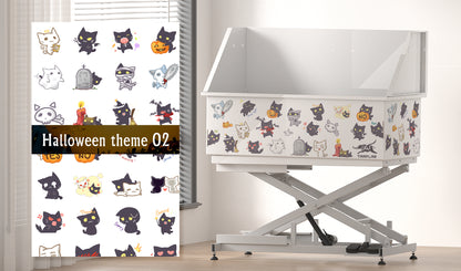 Custom cartoon design pet grooming tub