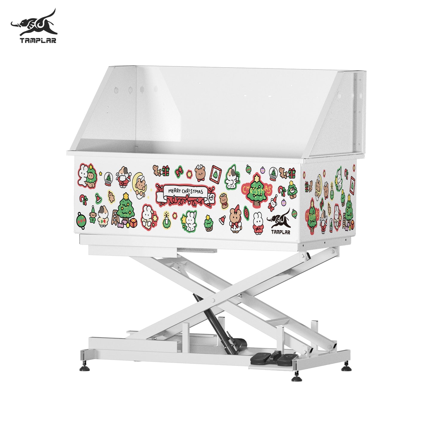 Custom cartoon design pet grooming tub