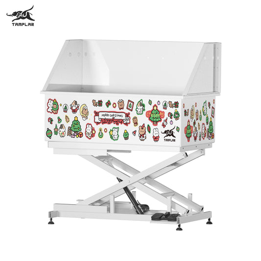 Série de détails de personnalisation de baignoire pour toilettage