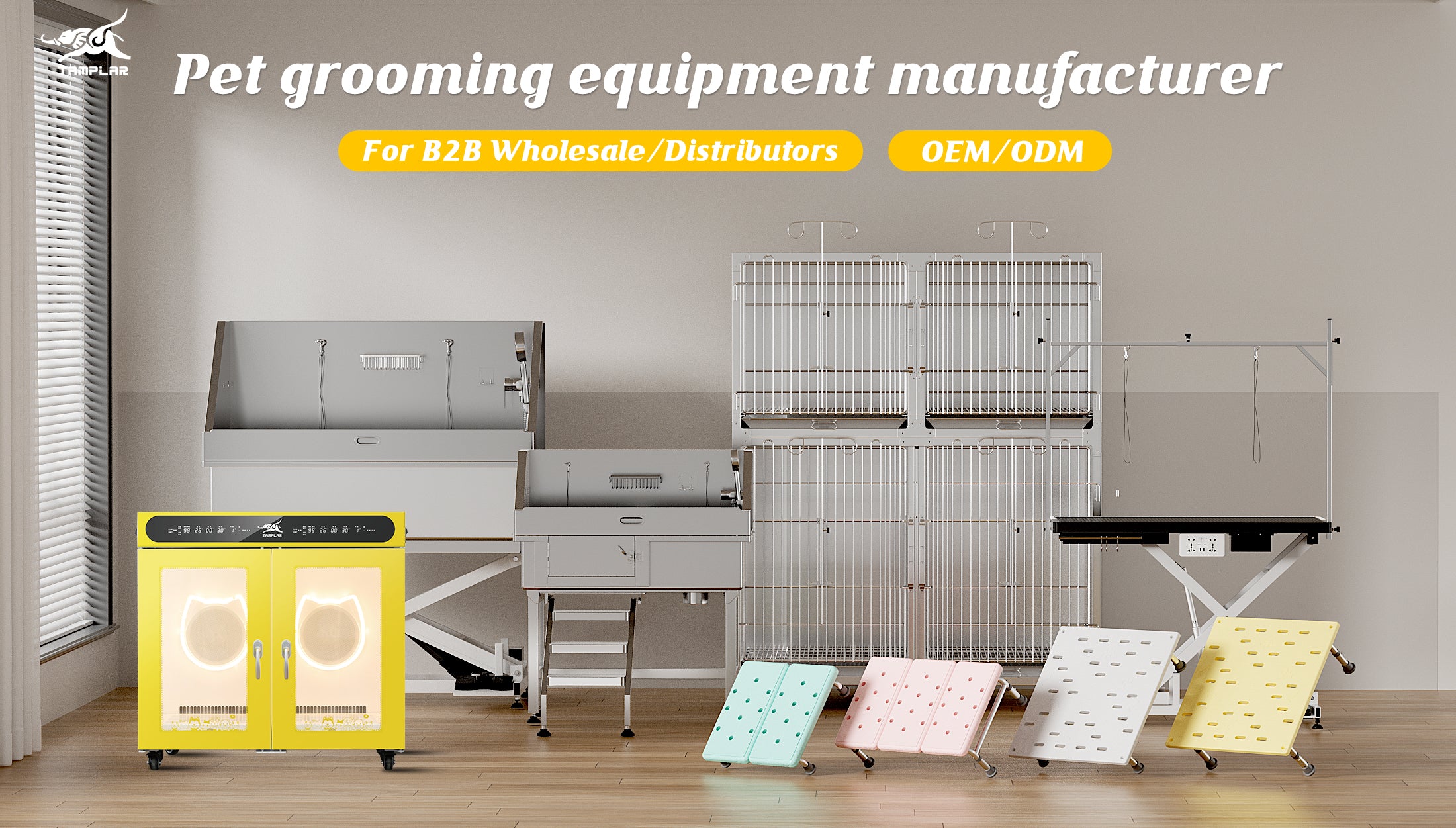 pet grooming equipment manufacturer offering OEM and B2B solutions