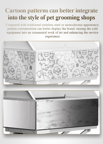 BT-50CE Factory supplier Pet supplies wholesale price dog wash station grooming tub stainless steel with design