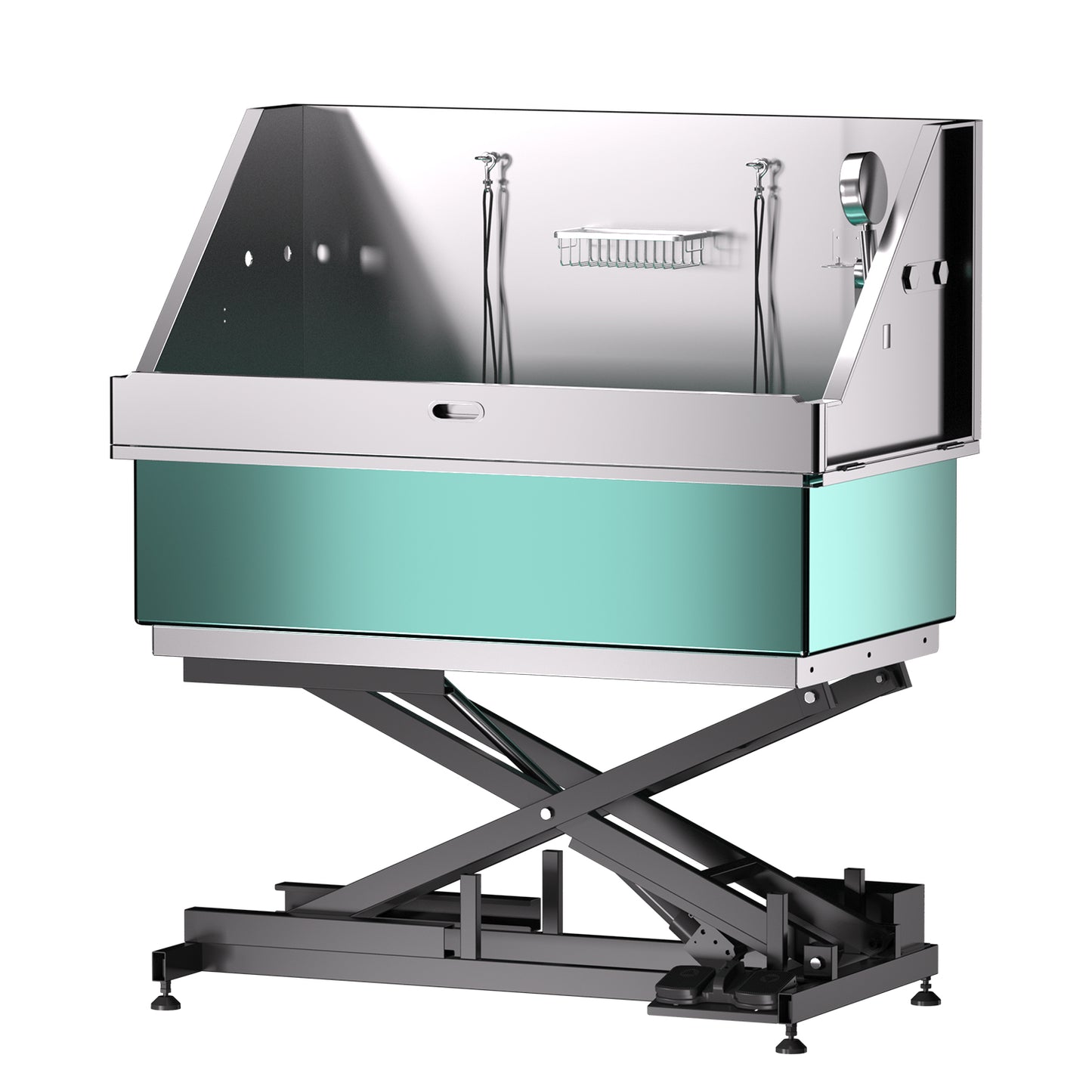 Pet grooming tub customization details series