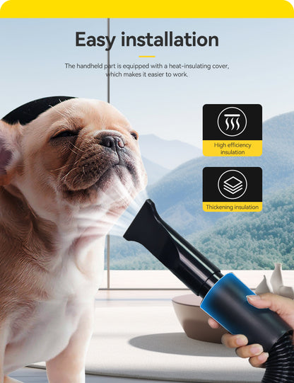 PWB-01S TAMPLAR High-Power Pet Hair Dryer for Quick and Silent Dryer