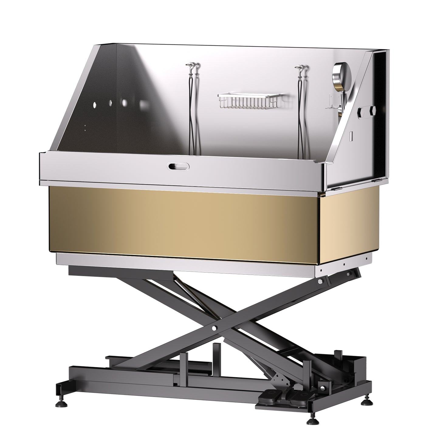 Pet grooming tub customization details series